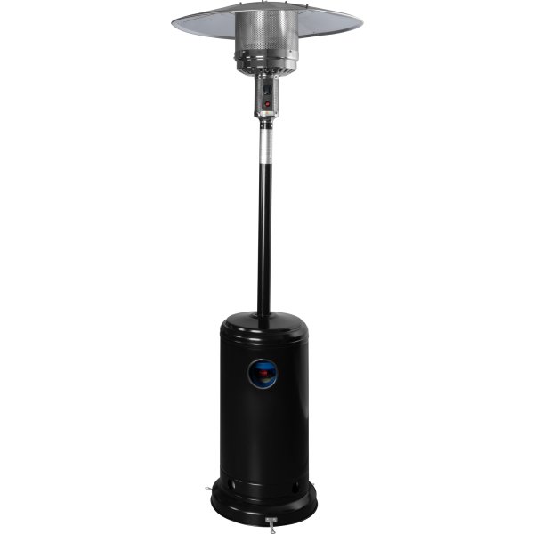 Terrassevarmer Lux, 221 cm, Sort
