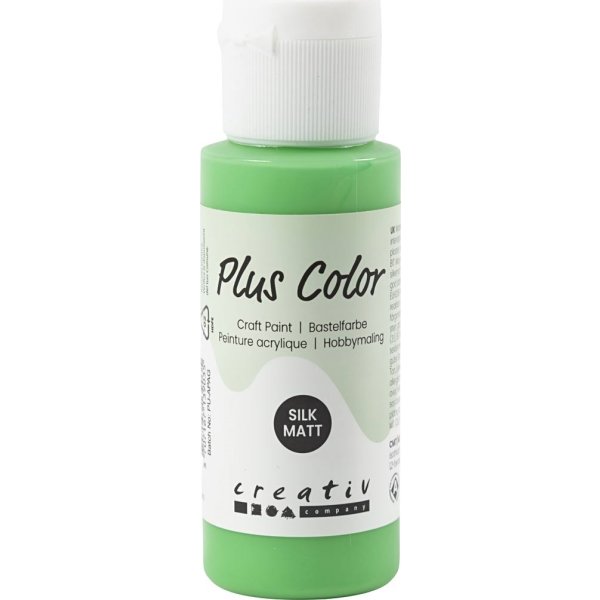 Plus Color Hobbymaling | 60 ml | Bright Green