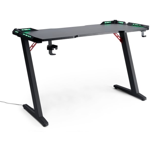 Power gamerbord m. lys, 120x60 cm