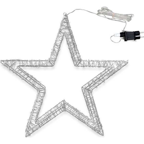 Lysstjerne LED, Ø50 cm, metal