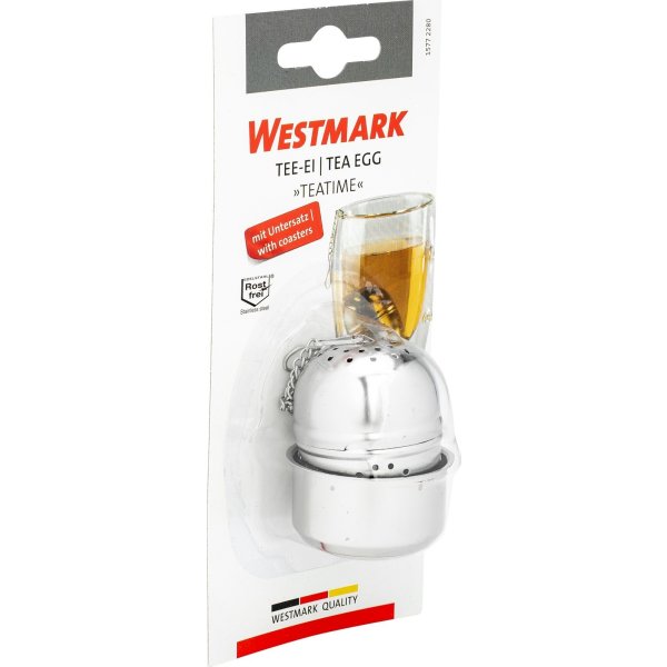 Westmark Teæg med drypholder, stål