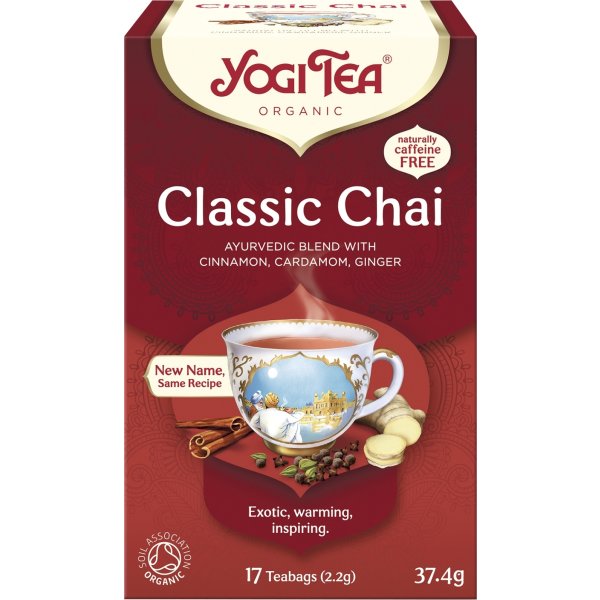 Yogi Tea Classic Chai te, 17 breve
