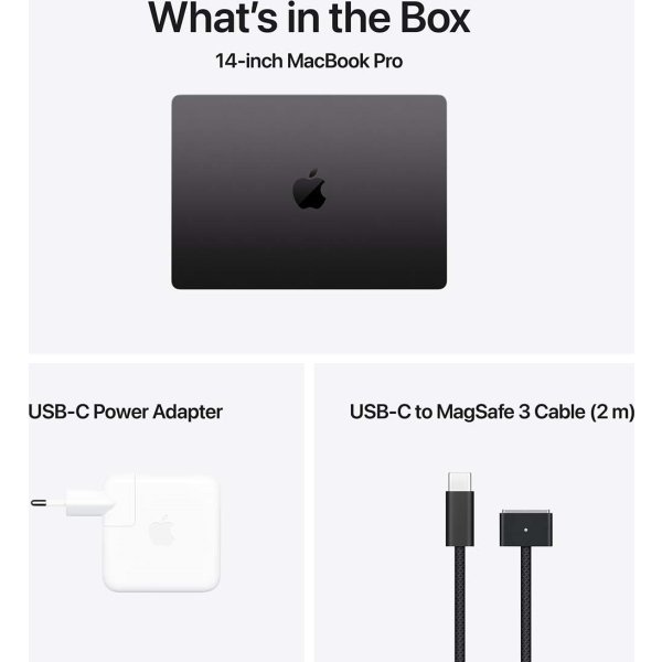 Apple MacBook Pro M4 Pro 14", 24GB, 1TB SSD, sort