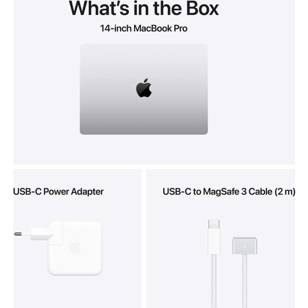 Apple MacBook Pro M4 Pro 14", 24GB, 1TB SSD, sølv