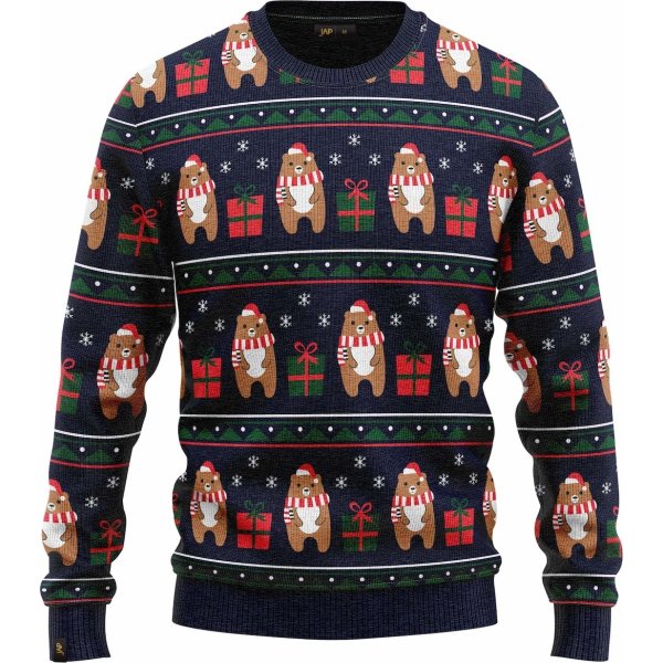 Julesweater "Christmas Bear", Str. 2XL