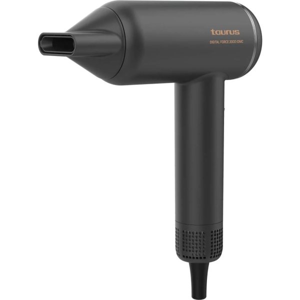 Taurus Hårtørrer Digital Force 2000 Ionic, sort