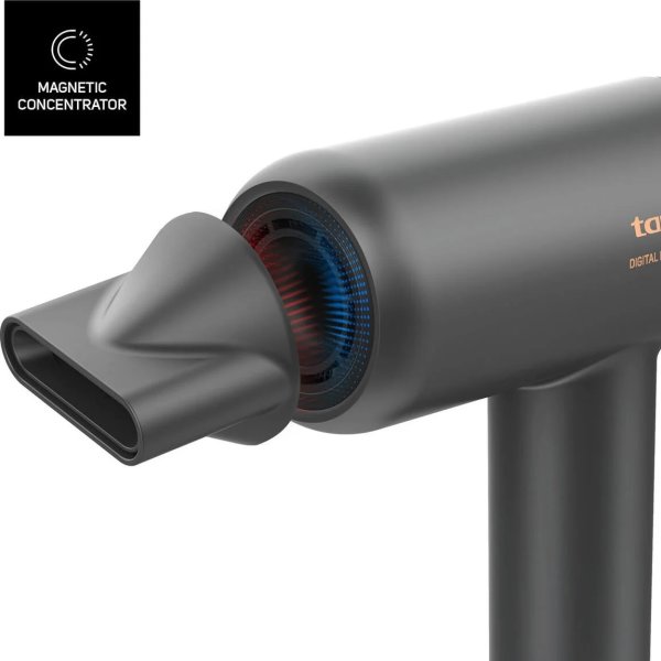 Taurus Hårtørrer Digital Force 2000 Ionic, sort