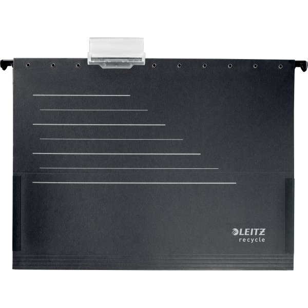 Leitz Recycle hängmappsficka | A4 | Svart