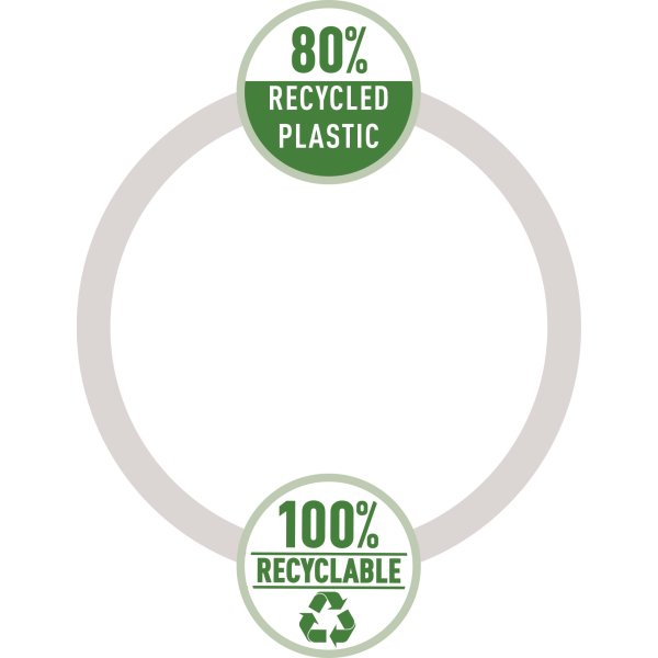 Leitz Recycle Dokumentomslag | A4 | PP | Rød
