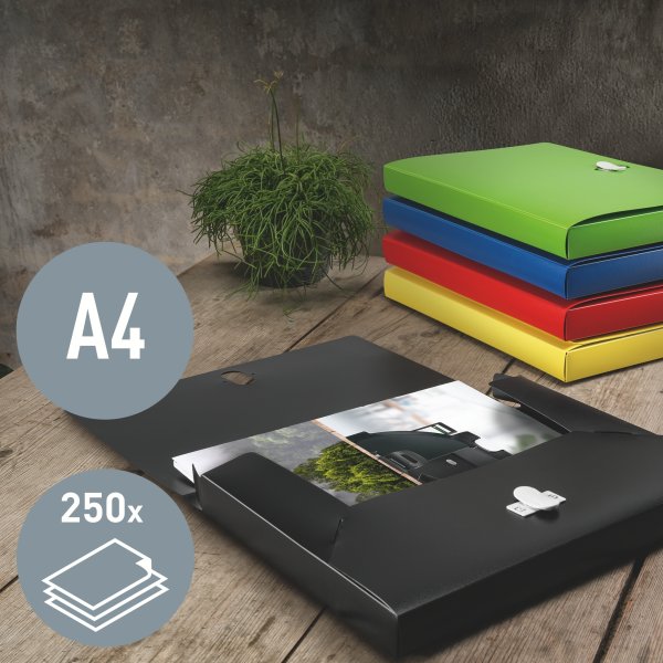 Leitz Recycle arkivbox | A4 | Gul