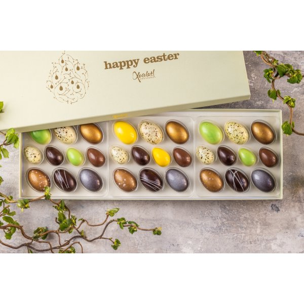 Xocolatl Golden Eggs Påskeæg, 30 stk