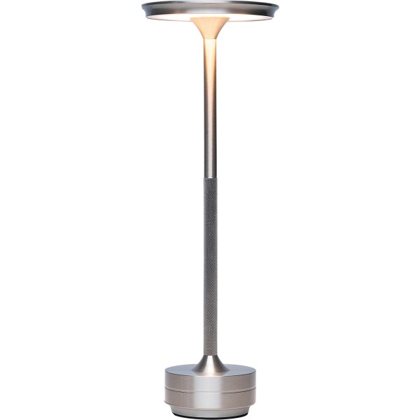 BanquetLight LED Bordlampe, H38,5 cm, sølv