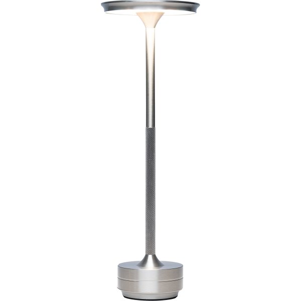 BanquetLight LED Bordlampe, H38,5 cm, sølv