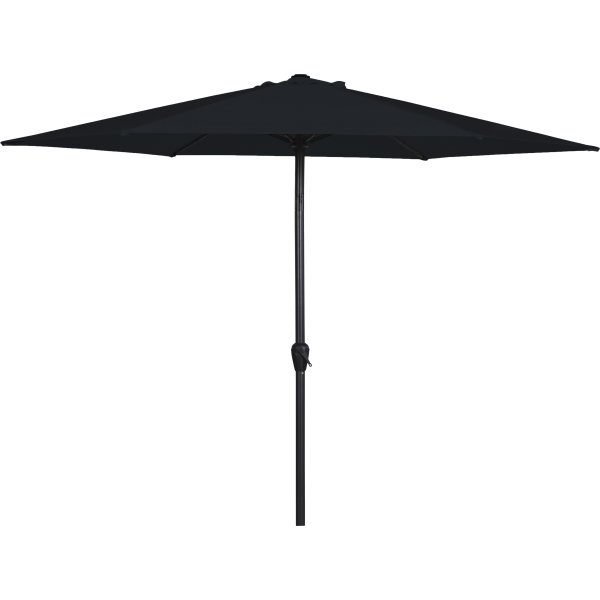 Joakim parasol m/krank og tilt Ø3m, sort