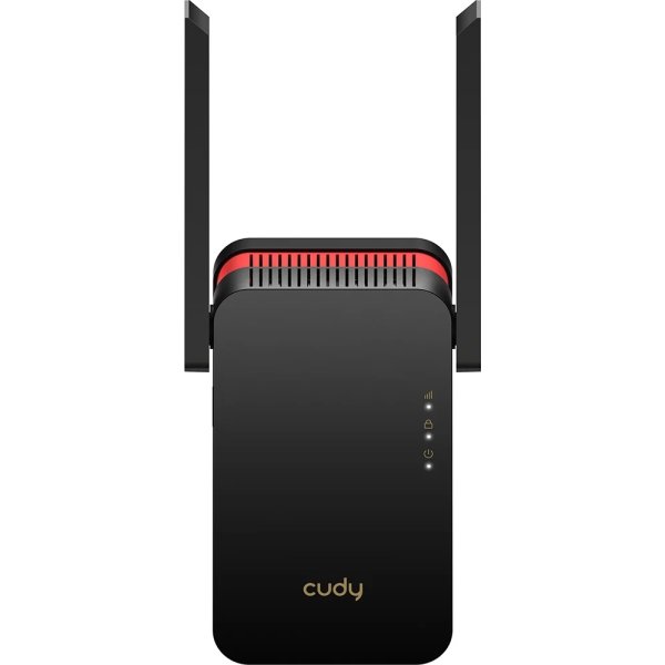 CUDY Wi-Fi Forlænger RE3000 AX3000 Mesh, sort