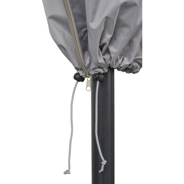 Overtræk Premium til parasol, flint grå, H195cm