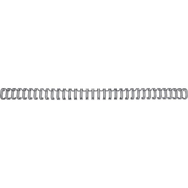 GBC metal spiralryg A4, 34 rings, 12.5mm, sort