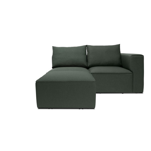 Fondi modulsofa, 3 moduler, grøn