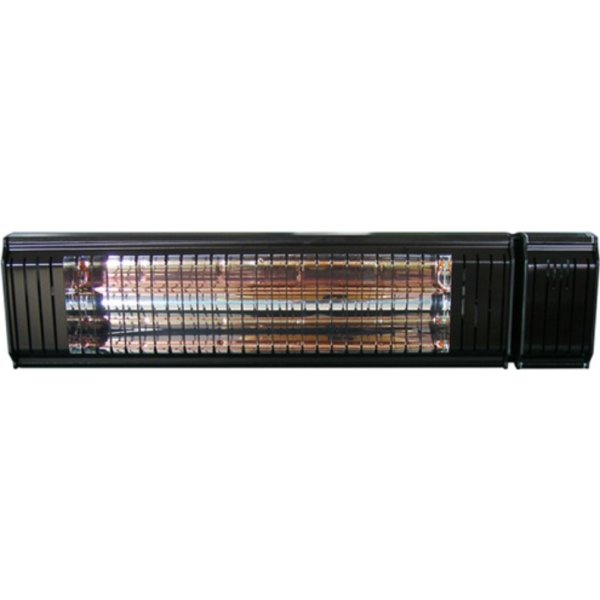 Heatcare Solo terrassevarmer 2 kW, L: 56 cm, sort