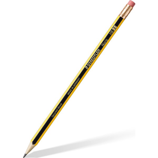 Staedtler Noris 122 HB Blyant m. viskelæder