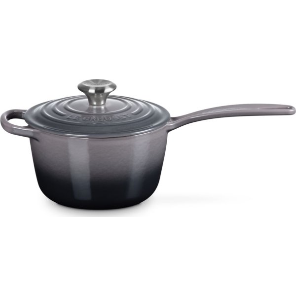 Le Creuset Signatur kasserolle i støbejern, flint