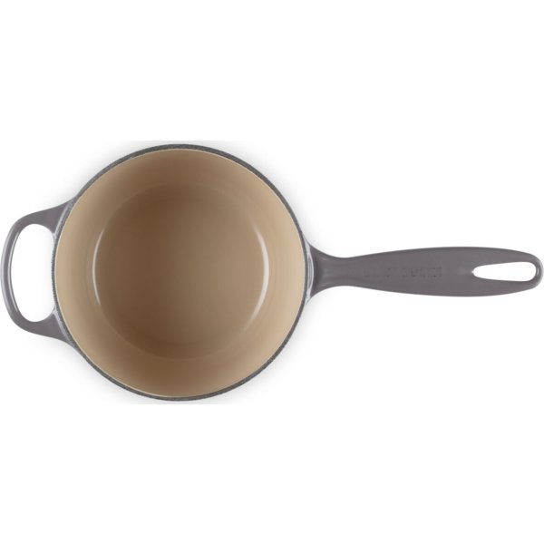 Le Creuset Signatur kasserolle i støbejern, flint