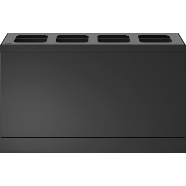Bica Basic 831 avfallsstation, 4x10 L, antracit