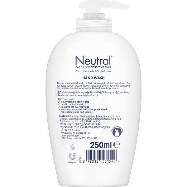 Neutral Håndsæbe, 250 ml