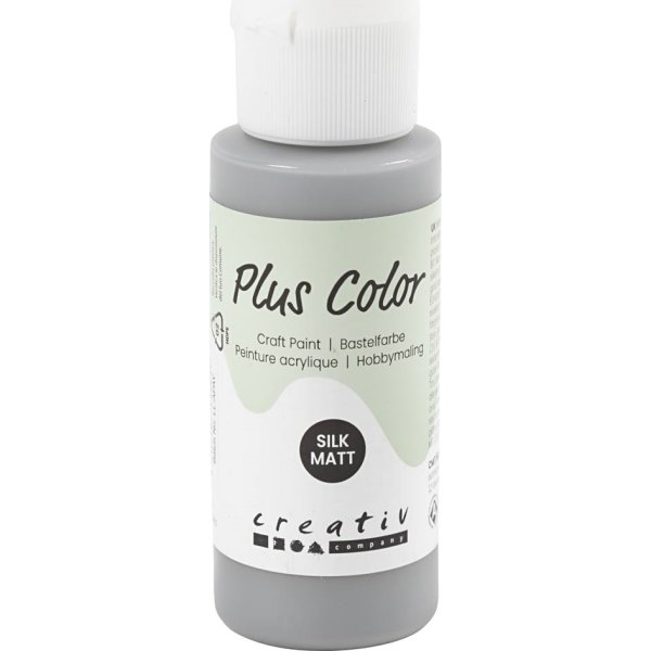 Plus Color Hobbymaling | 60 ml | Rain Grey