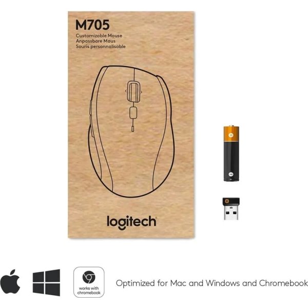 Logitech M705 trådløs mus