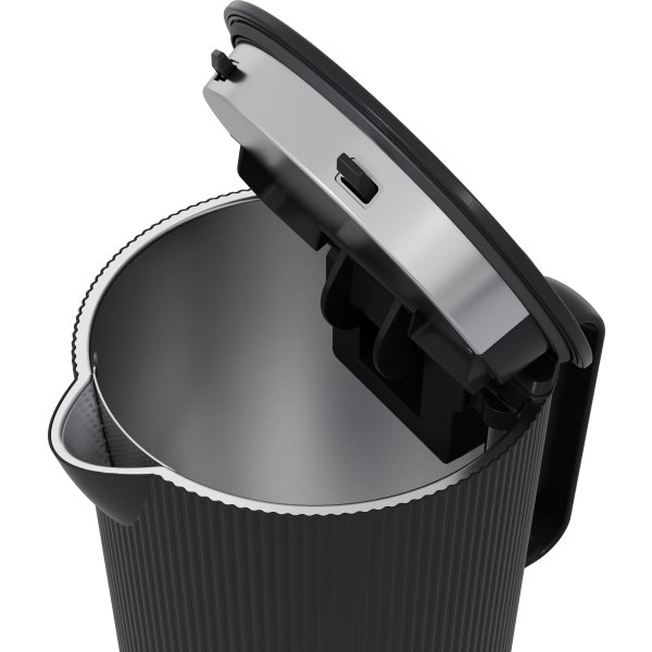 Georg Jensen Bernadotte El-Kedel, sort