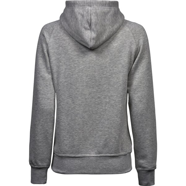 Tee Jays Hooded Dame Sweatshirt, Lysegrå, Str. XL
