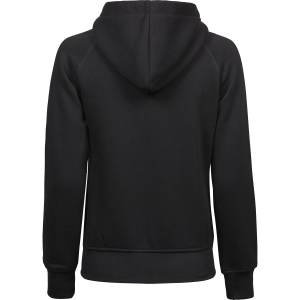 Tee Jays Fashion dame hood, Sort, Str. 2XL