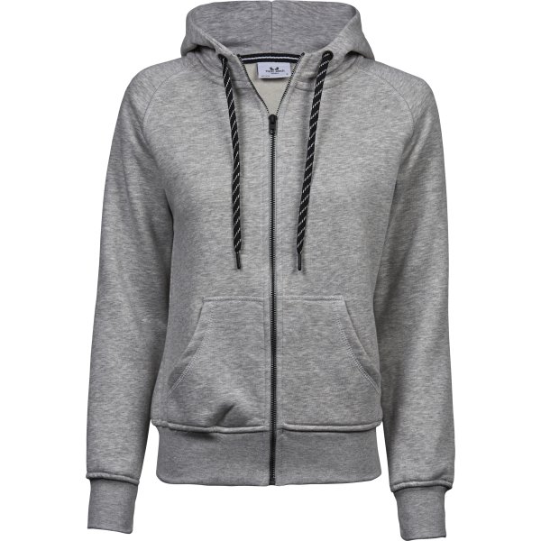 Tee Jays Fashion dame hood, Heather grey, Str. L
