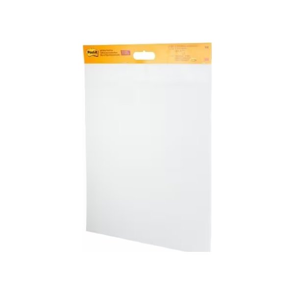 Post-it Flipoverpapir WallPad, 51x61 cm, 2 blokke