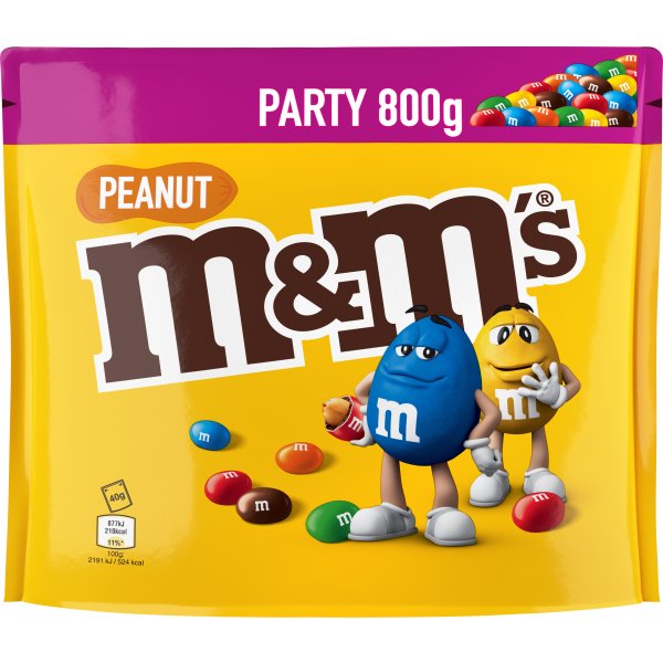 M&M's Party Peanut, 800 g
