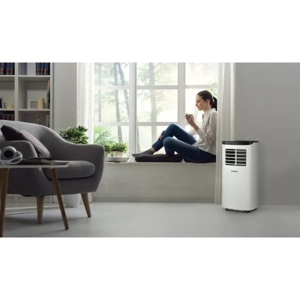 DEMO: Eeese Alba AC 7000BTU Aircondition, hvid