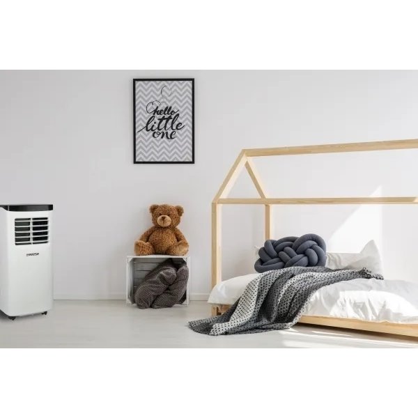 DEMO: Eeese Alba AC 7000BTU Aircondition, hvid