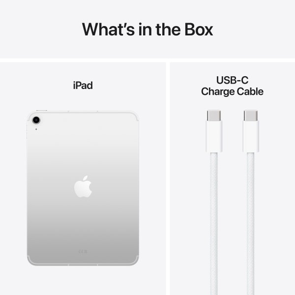 Apple iPad 2025 11" Wi-Fi+5G, 256GB, sølv