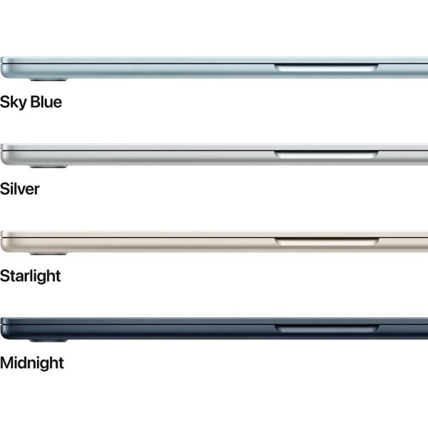 Apple MacBook Air M4 15", 24GB, 512GB, skyblå