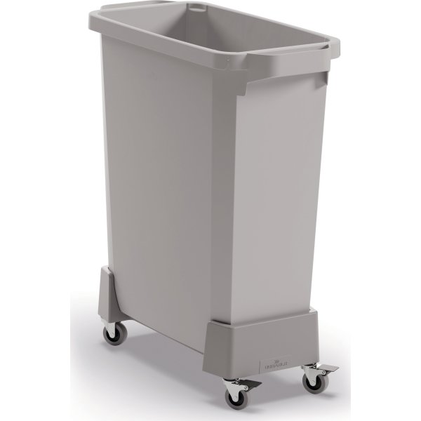 Durabin Affaldsvogn 60 L, Grå