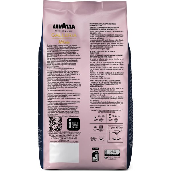 Lavazza Galleria Espressobønner, 1 kg
