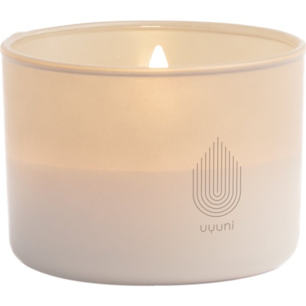 UYUNI LED lys i glas H6 cm, Vanilla