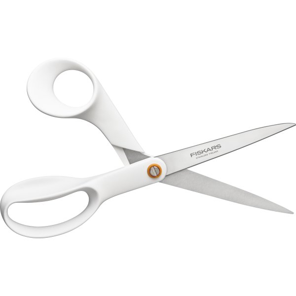 Fiskars Functional Form Universalsaks, 21 cm, hvid