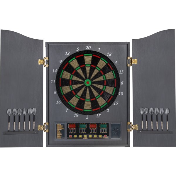 Stanlord Elektronisk dartskab inkl. 12 pile
