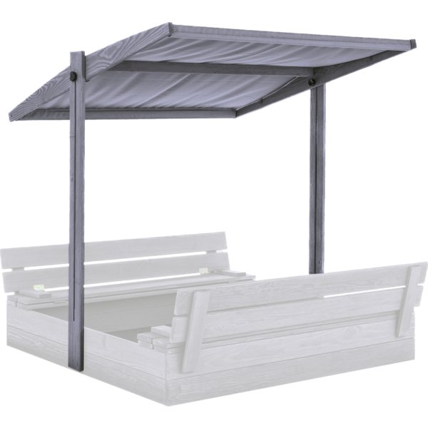 NORDIC PLAY Justerbart tag til sandkasse, grå