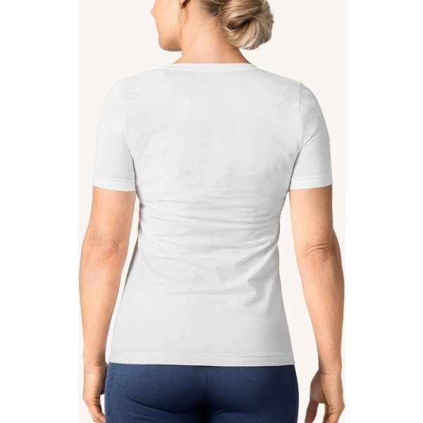 Swedish Posture T-shirt Dame Posture, hvid, M