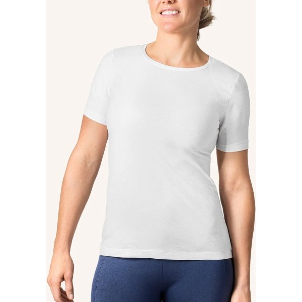 Swedish Posture T-shirt Dame Posture, hvid, M