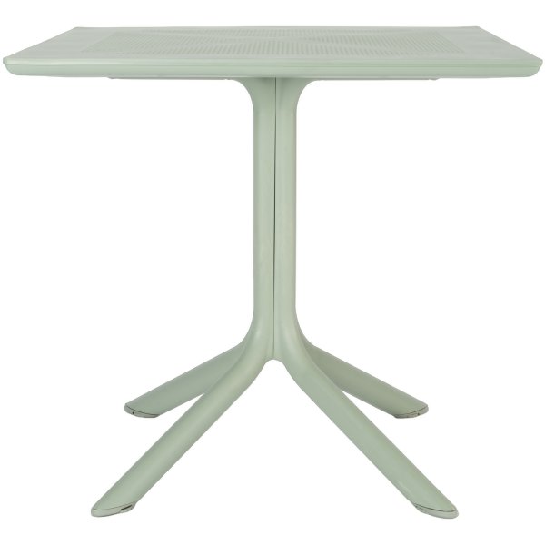 Cuba Havebord, plast, UV, 80x80x75cm, olivengrøn