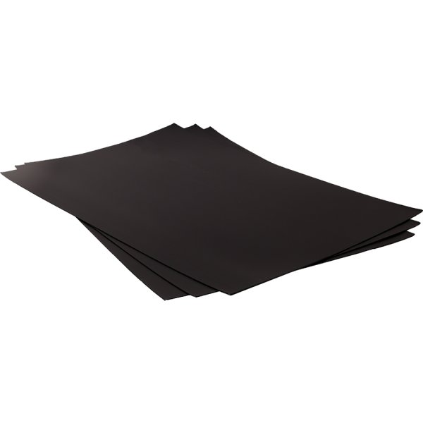 Mellemlæg | Plast | 250g | 1150x750 mm | Sort